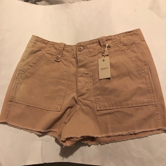 NWT Forever 21 Womens pink Shorts Size 28 - Picture 2 of 4